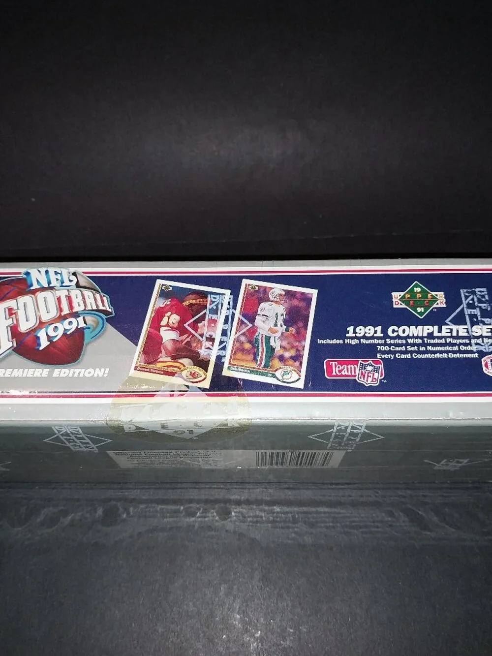 1991 Upper Deck Football Complete Factory Sealed Set Brett Favre Rookie Card
